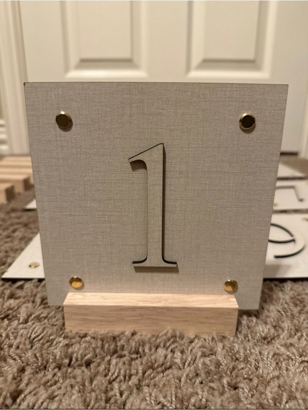 Table Numbers